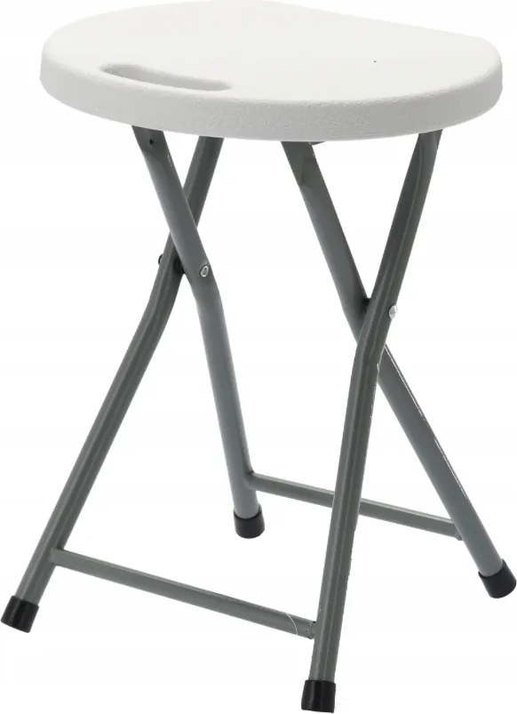 Сгъваем кетъринг стол - бял
