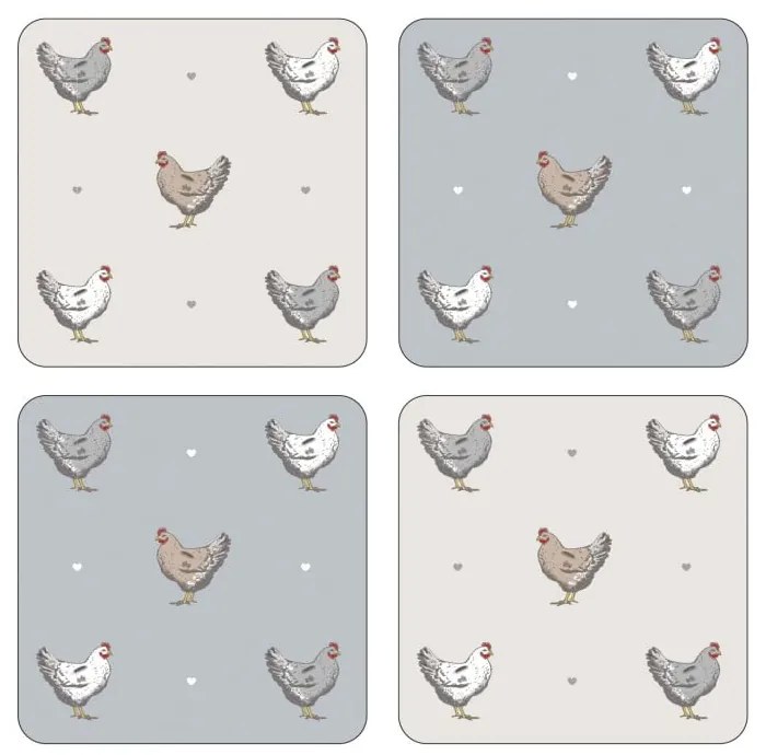 Комплект от 4 коркови подложки Farmer Farmers Kitchen - Cooksmart ®