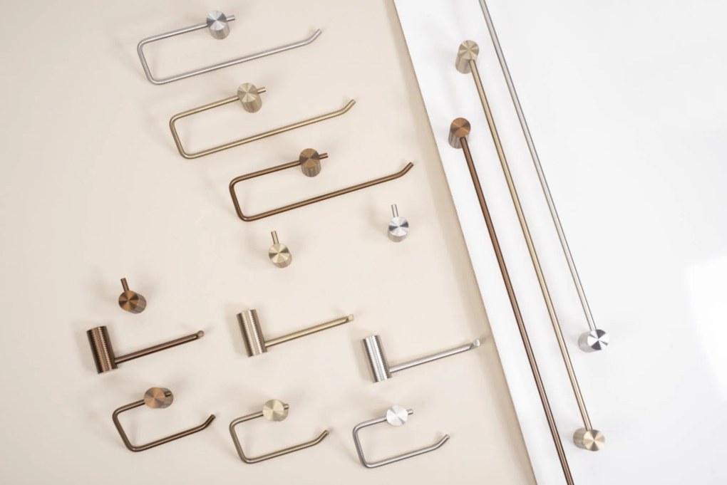 Закачалка за баня 9711A Prism Brush Nickle