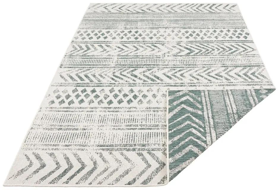 Зелен и кремав килим на открито , 160 x 230 cm Biri - NORTHRUGS