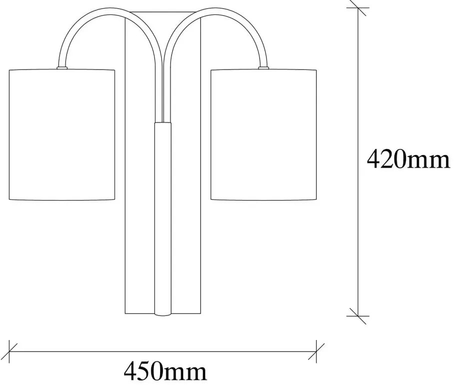 Черна метална стенна лампа Opviq lights Aristo - Opviq lights
