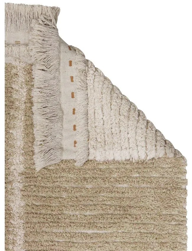 Бежова памучна пътека 80x230 cm Duetto Sage – Lorena Canals