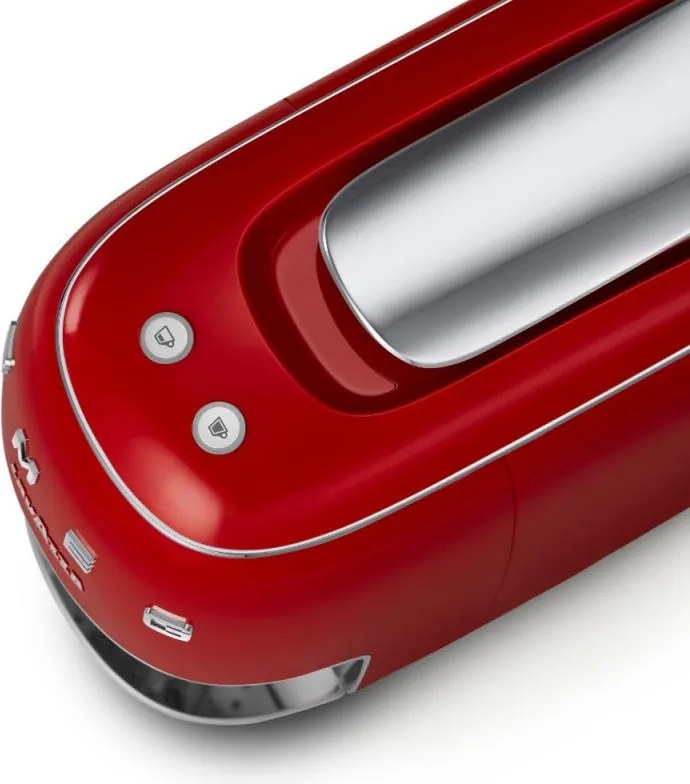 Еспресо машина за капсули SMEG Lavazza A Modo Mio LM200, 1250 W, 10 bar, 0.9 л, Бързо загряване, Червен