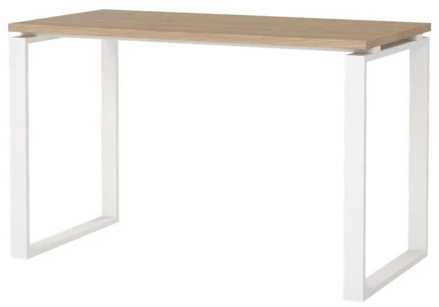 Работна маса с дъбов плот 60x120 cm Sign - Tvilum