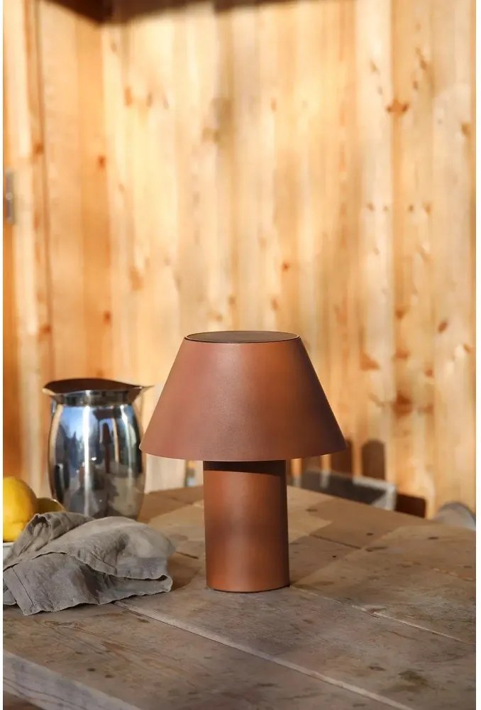 LED настолно затъмняващо се външно осветително тяло със соларен панел/с USB ø 25 cm Vivo – Markslöjd