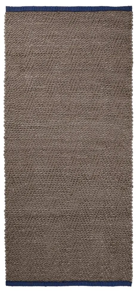 Кафява пътека от юта 70x150 cm Notes – Mette Ditmer Denmark