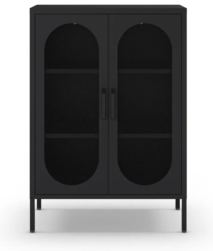Черно шкафче 70x100 cm Diora – Marckeric