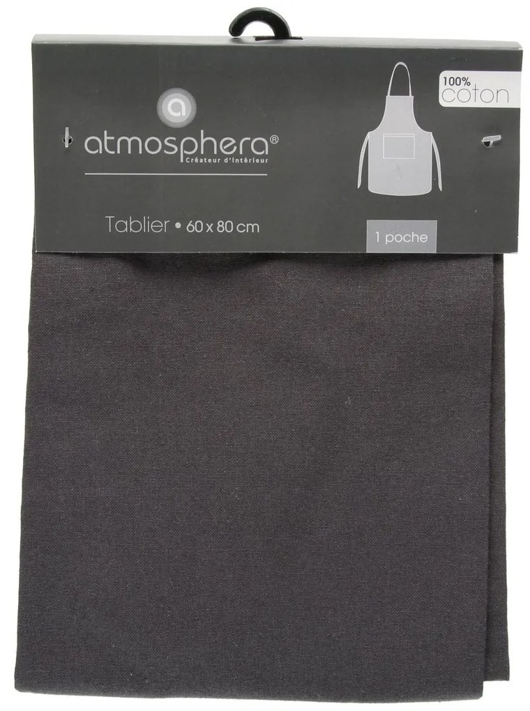Кухненска престилка atmosphera Chef, 60x80 cm - Сив