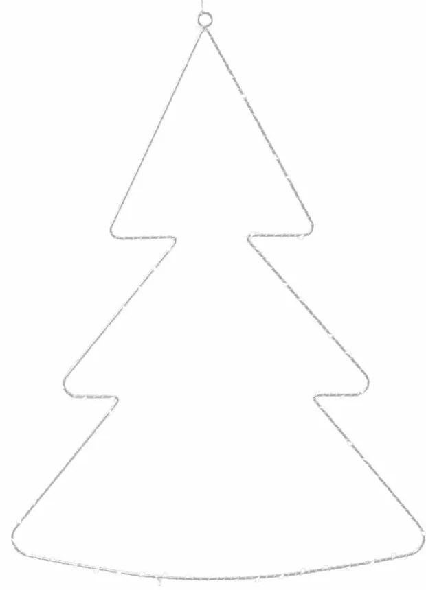 Бяла висяща коледна светлинна украса Liva – Sirius