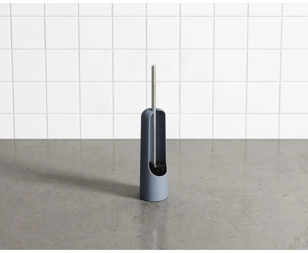 Синя пластмасова четка за тоалетна Touch – Umbra