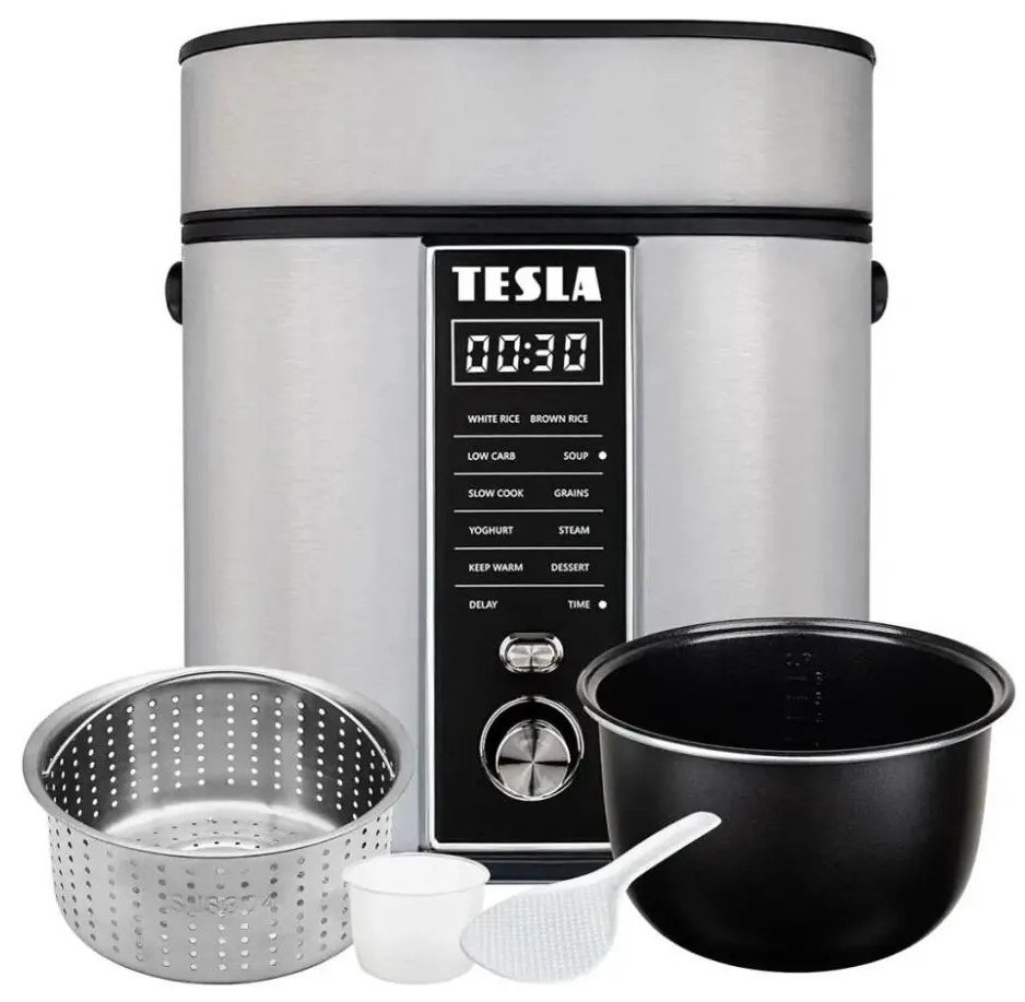 TESLA Electronics MultiCook - Мултифункционален оризовар 2,1 л 400W/230V