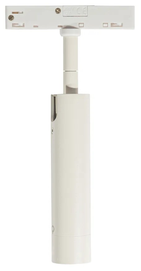 Модерен бял прожектор за 1-фазова релсова система - Slimline Uzzy