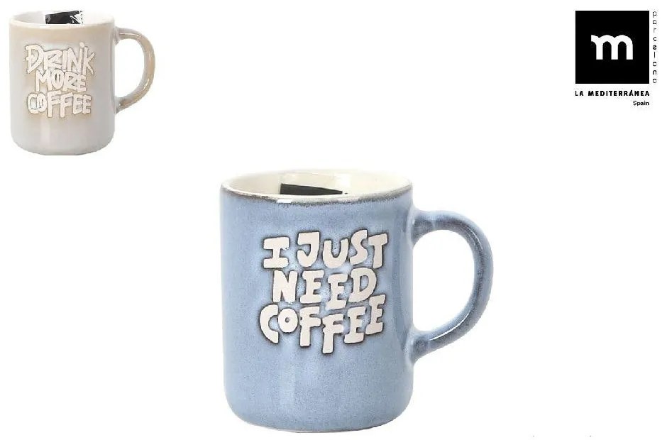 Чашка за кафе LA MEDITERRANEA, Керамика, 90 ml