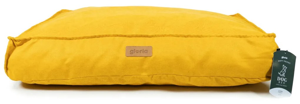 Легло за Куче Gloria Altea Жълт Квадратен