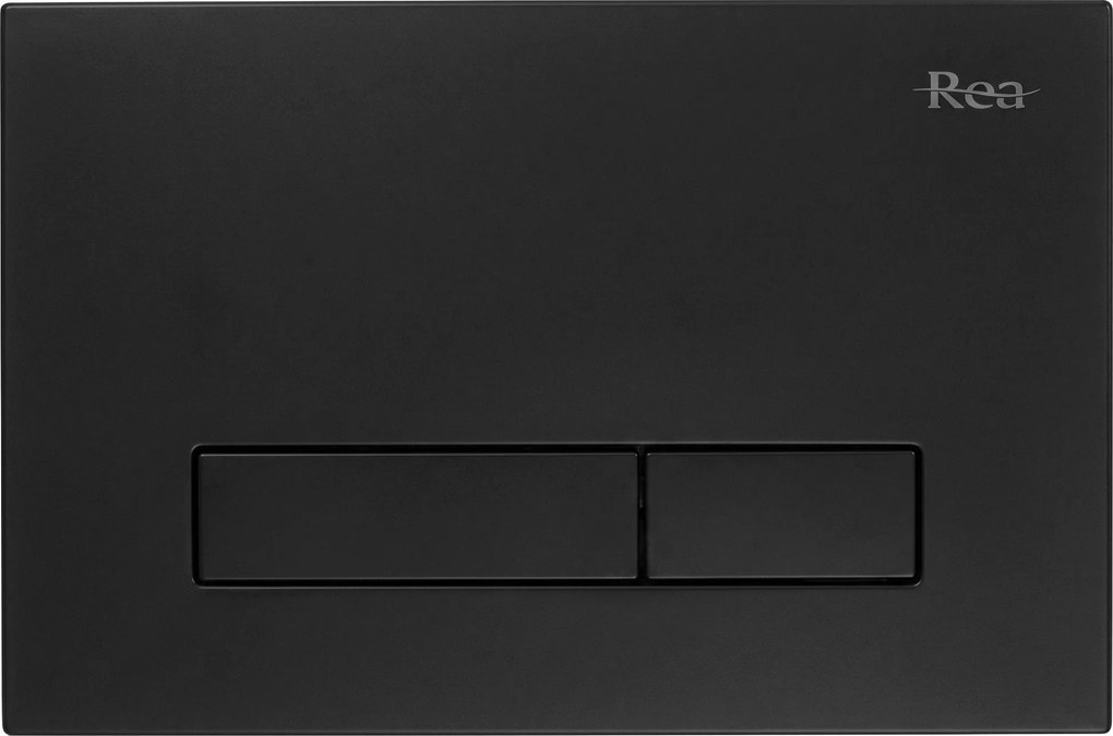 Бутон за тоалетна Rea HD K011A-Q и Slim 024N Black