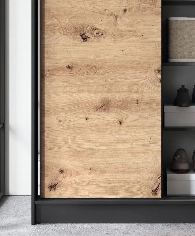 Плъзгащ се гардероб Svole II с Огледало