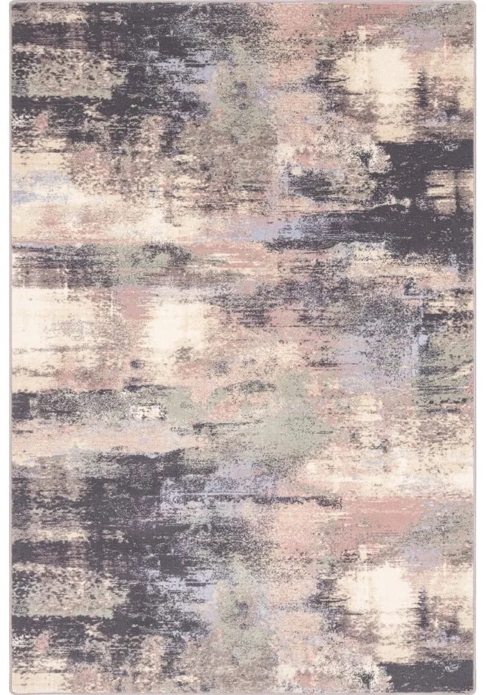 Светлорозов вълнен килим 160x240 cm Fizz - Agnella
