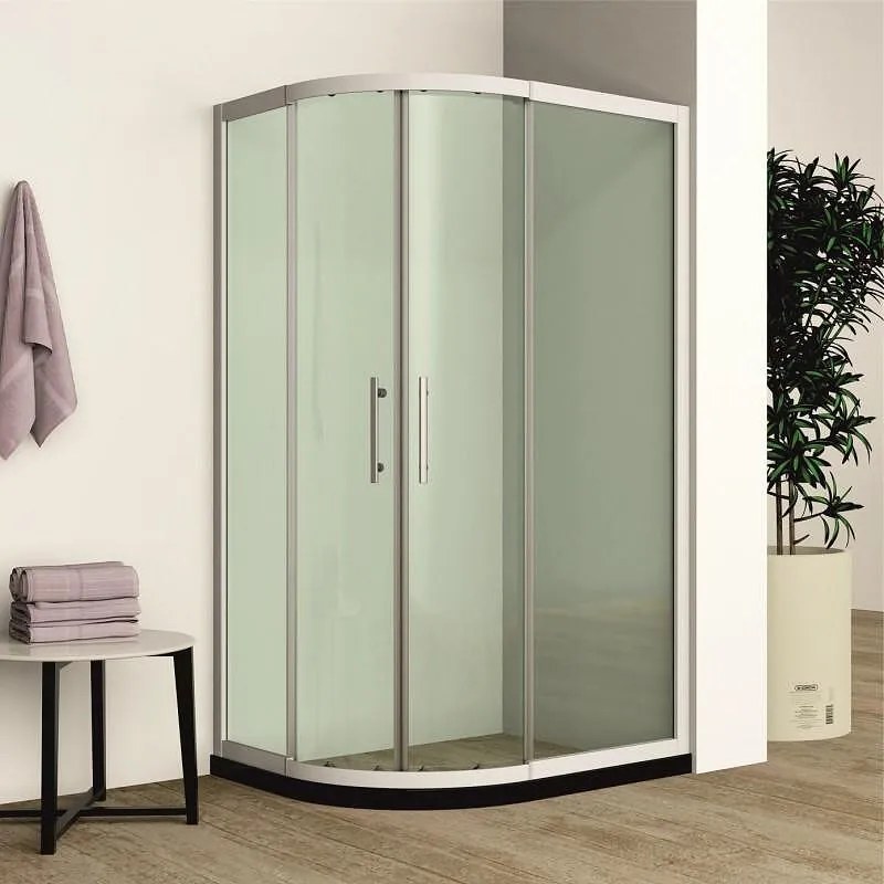 Душ кабина ICS 787 WHITE, 85-90x110-120x200см, 5мм