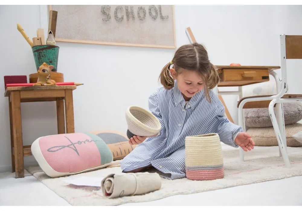 Текстилна детска кошница за играчки ø 13x30 cm Pencil Small – Lorena Canals