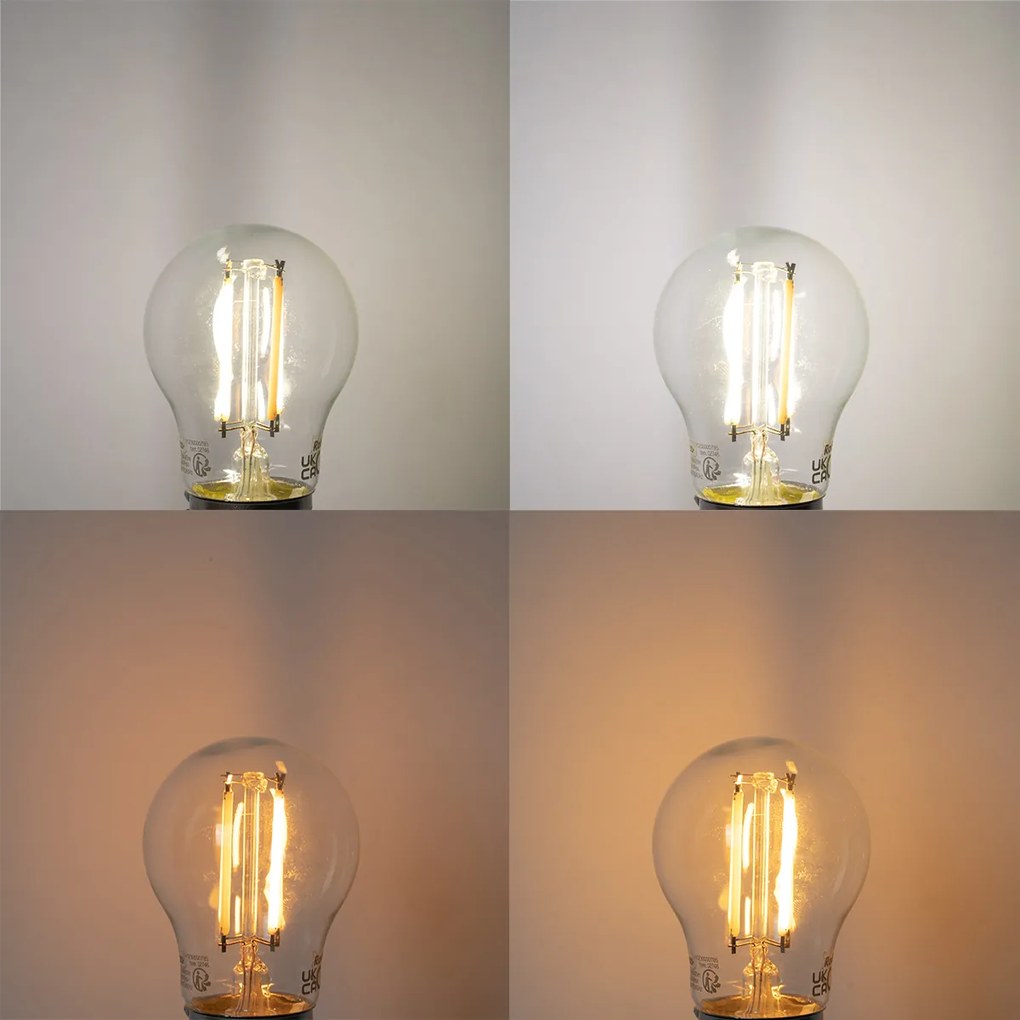 Комплект от 5 смарт E27 LED крушки P45 4.5W 470 lm 1800-4000K