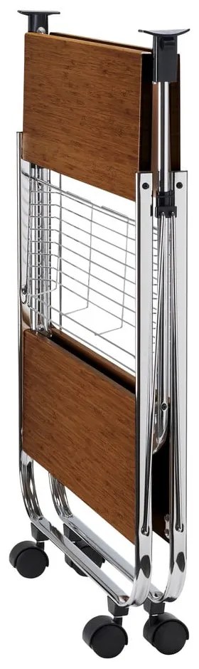 Мобилна маса за сервиране Сервиране орех Deluxe - Wenko