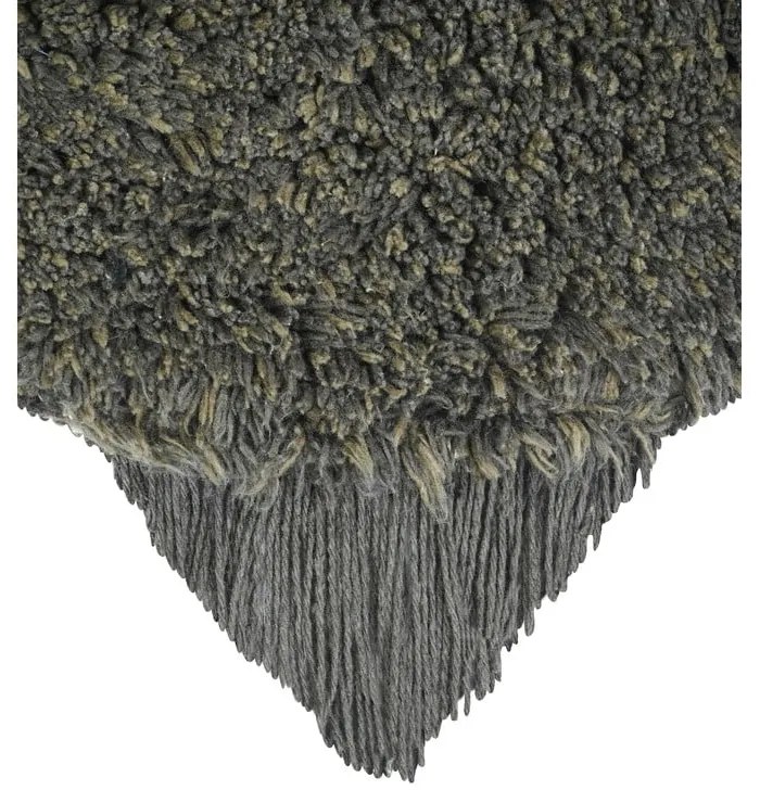 Жълт ръчно изработен памучен детски килим подходящ за пране 115x150 cm Bee – Lorena Canals