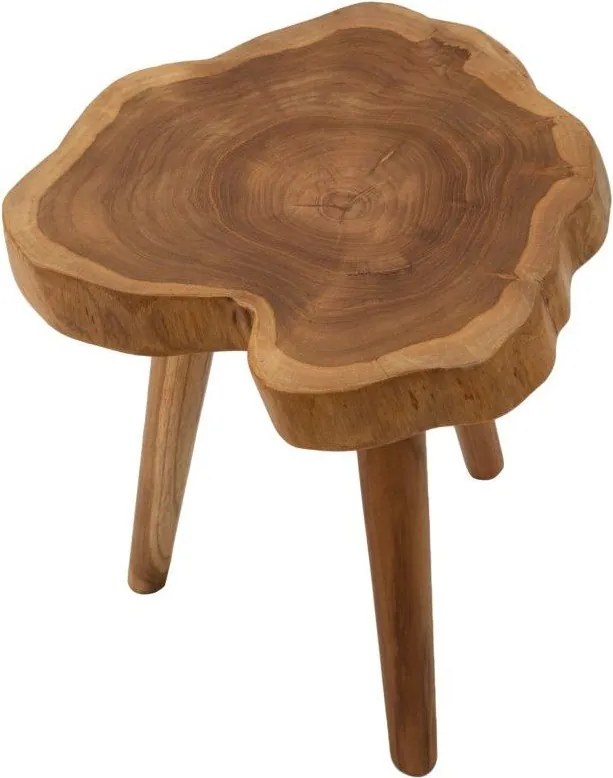 Стол от масивно тиково дърво в естествен цвят Budut – Mauro Ferretti