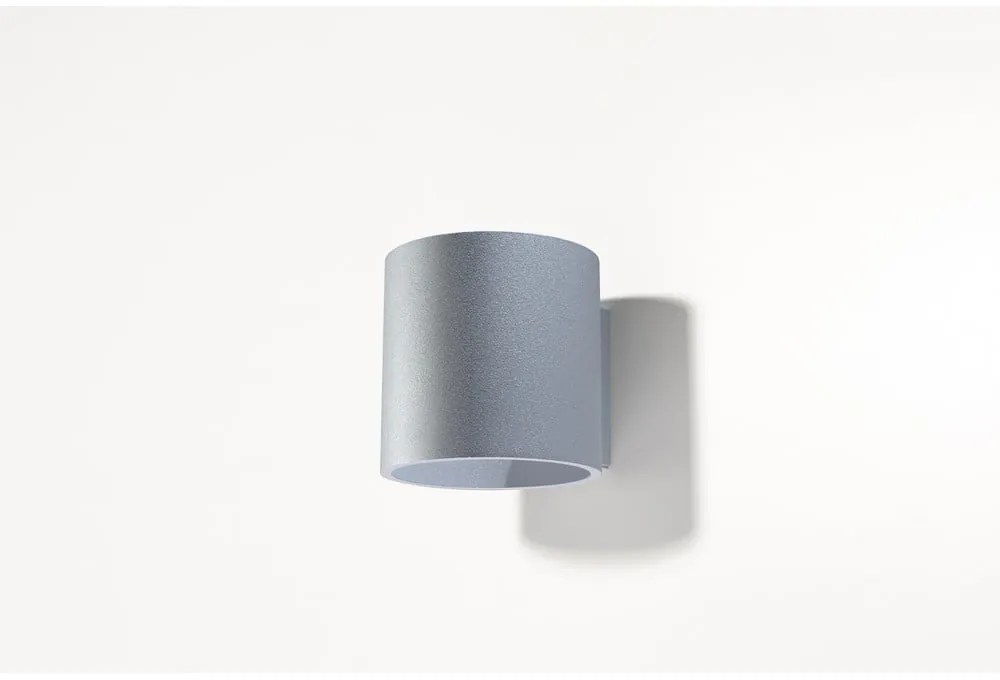 Сива стенна лампа Roda - Sollux