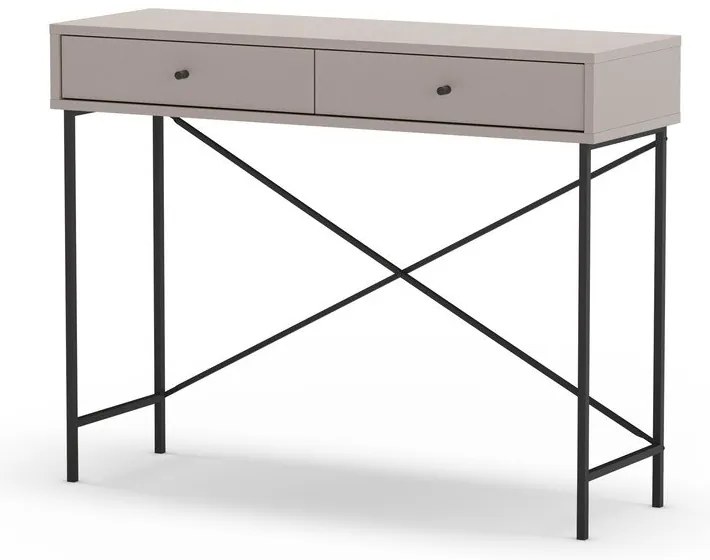 Сиво-бежова конзолна маса 35x110 cm Titan – Marckeric