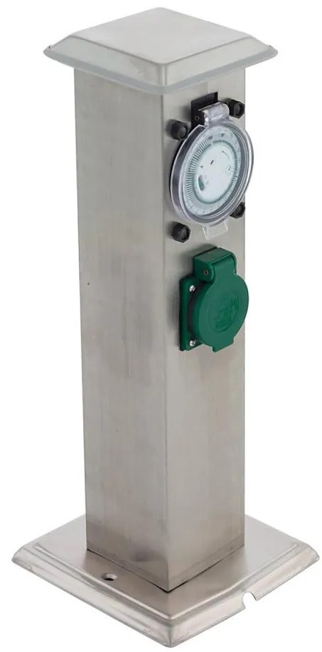 Eglo 96351 - Екстериорен стълб с контакти PARK T SCHUKO IP44