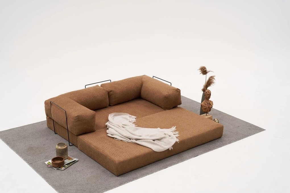 Ъглов диван Comfort, цвят Кафяв