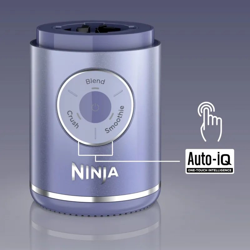 Преносим блендер Ninja Blast Max BC251EULD, 14.4W, 11.1V, 570 мл, 19000 об/мин, Трошене на лед, До 25 цикъла, Без BPA, Лилав
