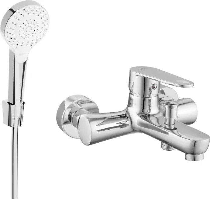 Mexen Kama R05 батерия за вана с душ комплект, хром - 7253R05-00