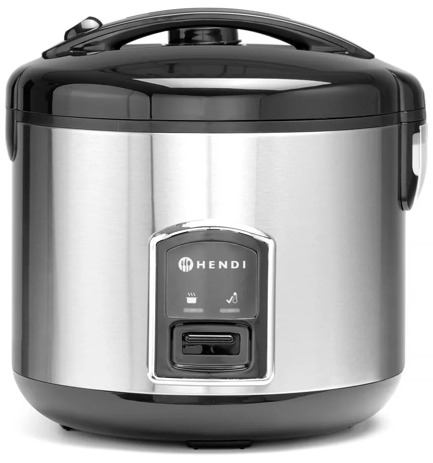 Уред за готвене на ориз в черно и сребристо – Hendi