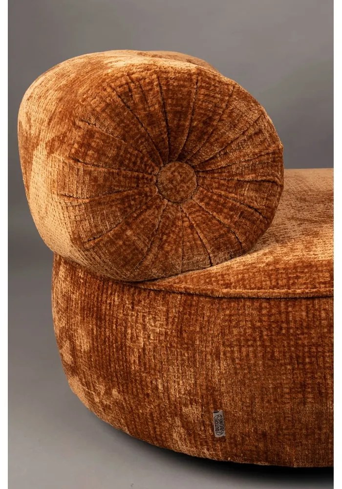 Оранжев фотьойл Tilbury - Dutchbone