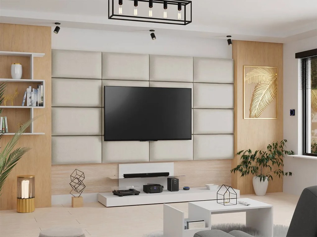 Тапициран стенен панел 84x42-Ekrou