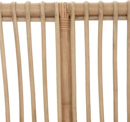 Двуместен диван atmosphera Neta, Ратан, Бял, 110x68x77 cm