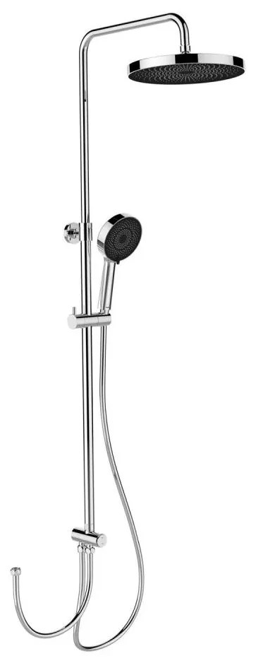 WENKO 25312100 - Душ колона SOFTWATER 12x120 см лъскав хром