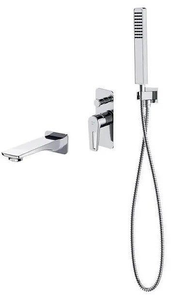 Cersanit S952-037 - комплект за вана с вградена батерия MILLE хром