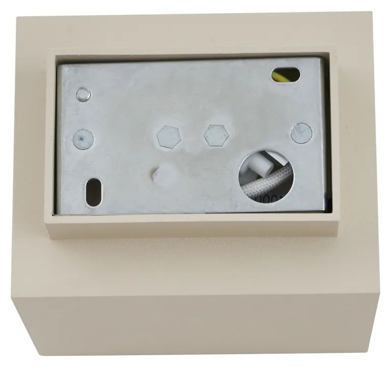 Модерна стенна лампа бежова G9 квадратна - Sola