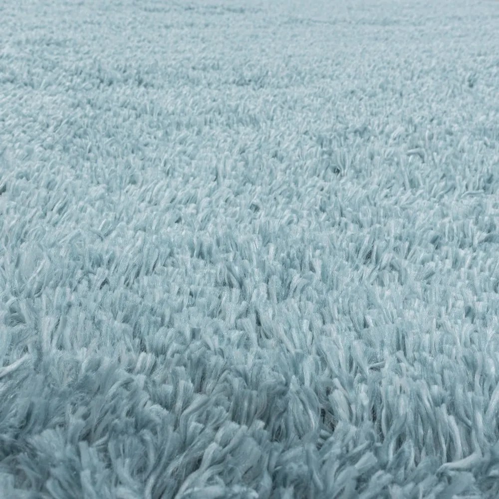 Син кръгъл килим ø 160 cm Fluffy – Ayyildiz Carpets