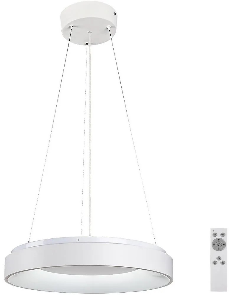 Rabalux 72002 - LED Димируем пендел CEILO LED/38W/230V бял + д.у.