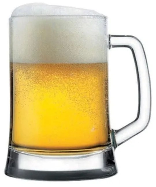 Стъклени чаши за бира в комплект от 6 бр. 500 ml Carre – Hermia