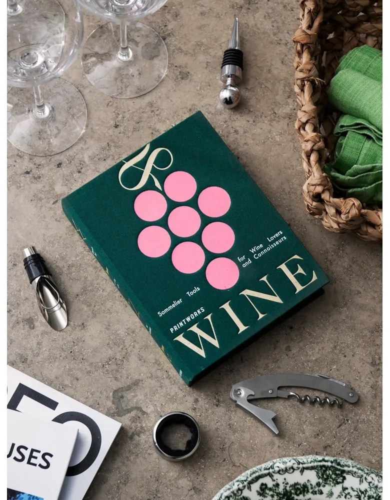 Комплект аксесоари за вино от неръждаема стомана The Essentials Wine Tools – Printworks