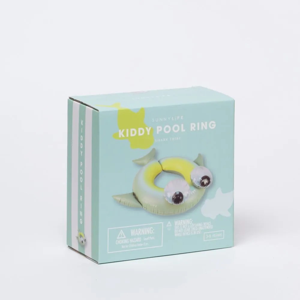 Надуваем воден пояс Shark Tribe - Sunnylife