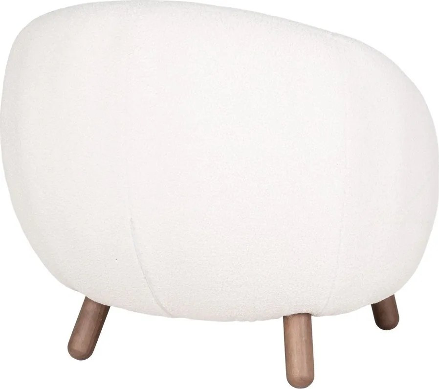 Бял фотьойл Savona - House Nordic