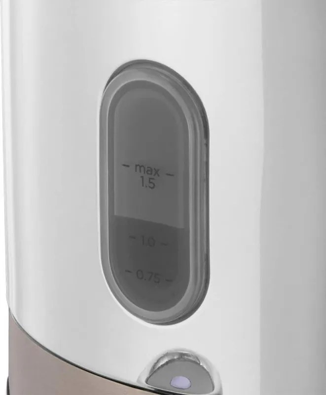 Електрическа кана Russell Hobbs Distinctions Titanium 26422-70, 2400W, 1.5 л, Бързо завиране, Миещ се филтър против котлен камък, 360° основа, Защити, Инокс/титан