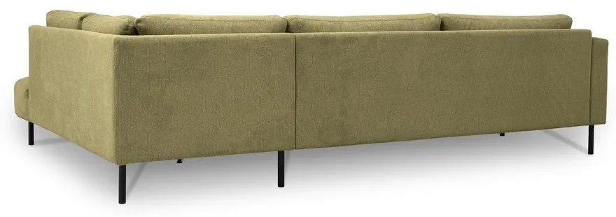 Ъглов диван в цвят горчица (десен ъгъл) Hero – Scandic