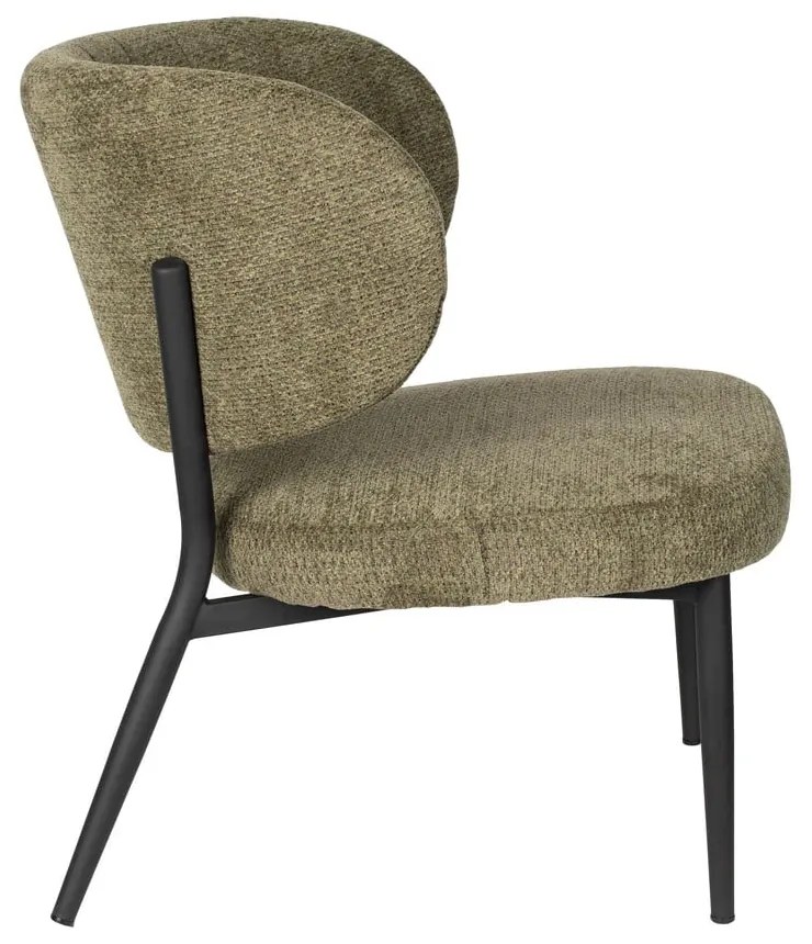 Зелено кресло Sanne – White Label