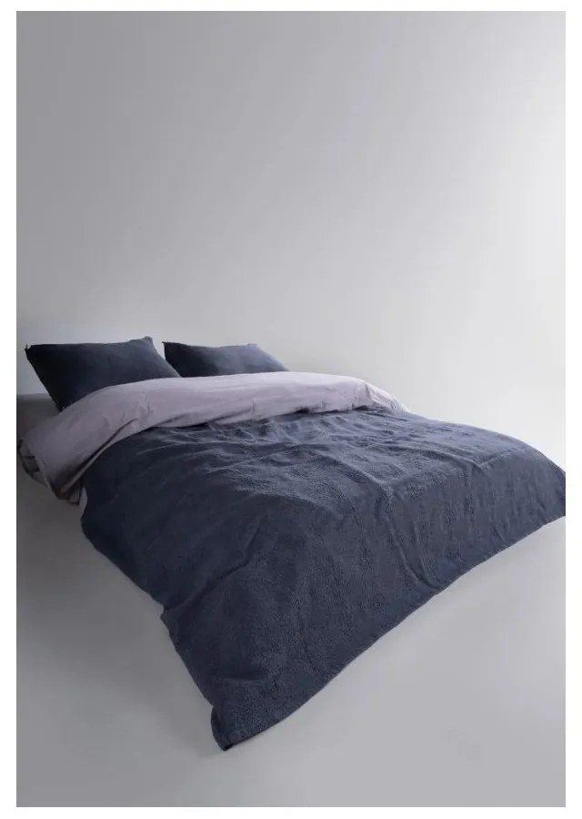 Тъмносив комплект шалте и калъфка за възглавница от жакард 180x240 cm Jacquard – Mila Home Luxury